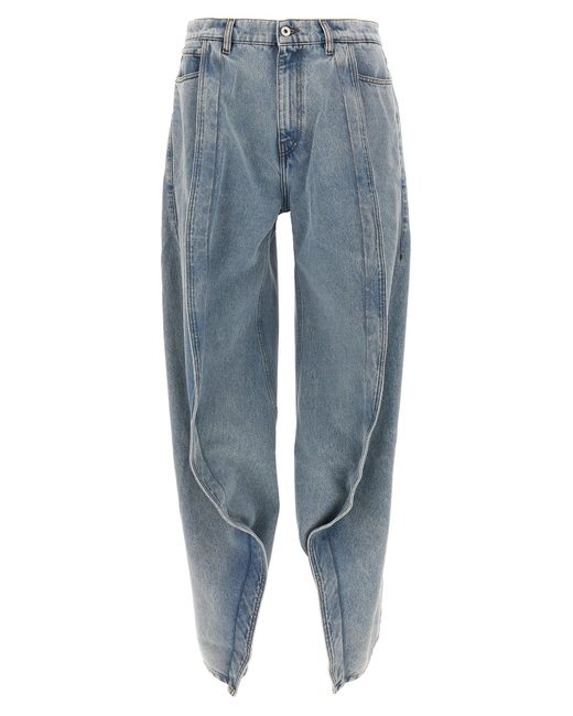 Evergreen Banana Jeans Celeste di Y. Project in Blue