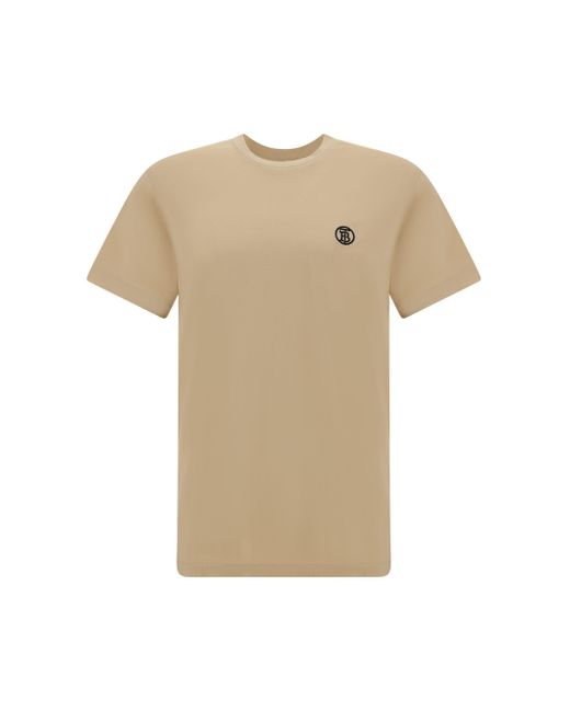 Burberry T-Shirt Parker in Natural for Men | Lyst