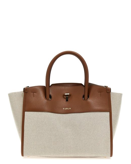 Furla Brown 'Genesi M' Handbag