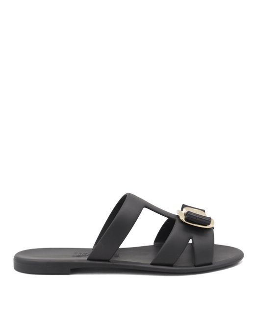 Flat Shoes Blacks And Greys-Donna di Ferragamo
