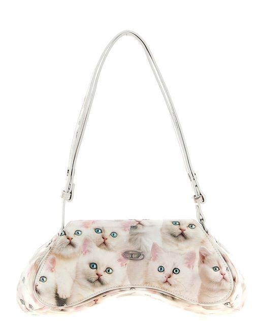 DIESEL Natural 'Play Crossbody' Shoulder Bag