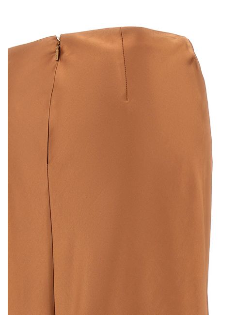 Pinko Brown 'Conversione' Skirt
