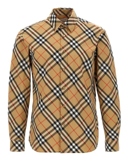 Burberry Natural Casual Shirts for men