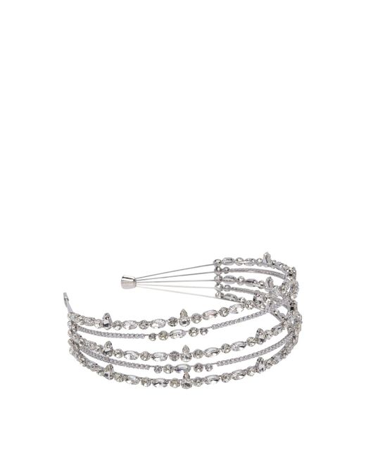 ヘアアクセサリー SELF-PORTRAIT WHITE HAIR ACCESSORIES Self-Portrait Hair Accessories in White | Lyst