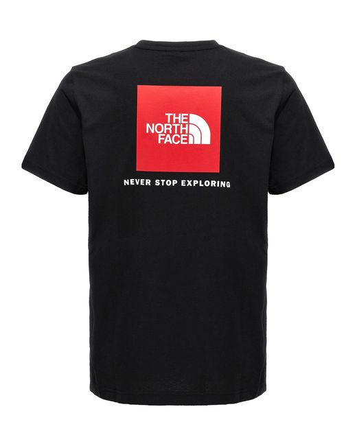 Logo T Shirt Bianco/Nero-Uomo di The North Face in Black da Uomo