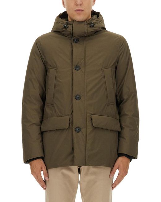 "Cloud Arctic" Parka-Uomo di Woolrich in Green da Uomo