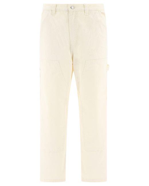 Stussy Natural "canvas Work" Trousers for men