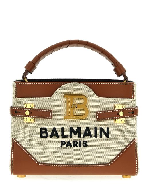 Balmain Metallic 'b-buzz 22' Handbag