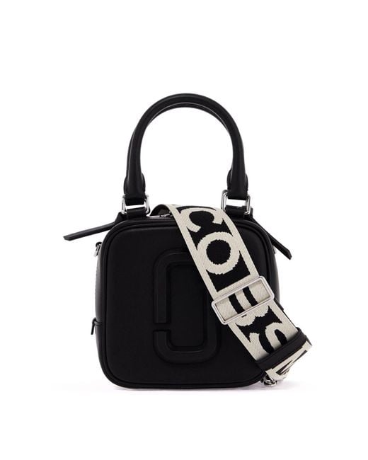 バッグ・カバンその他 The Mini Crossbody - Marc Jacobs - Cotton - Black Marc Jacobs Bag\N\Nthe Mini J Marc Cube Covered Bag in Black