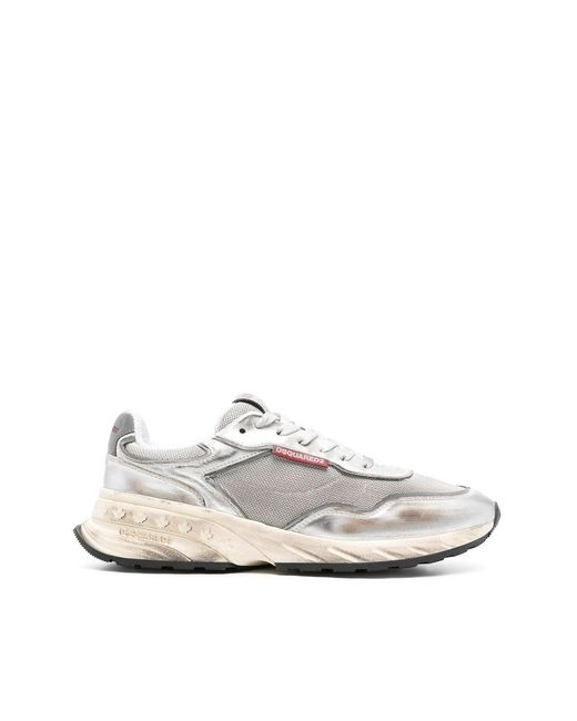 DSquared² White Sneakers for men