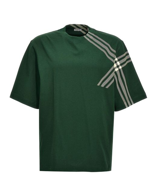 Burberry Green Tops T-shirt for men