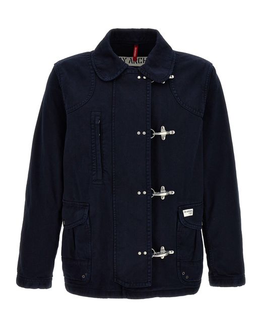 FAY ARCHIVE Blue 4 Ganci Casual Jackets, Parka for men