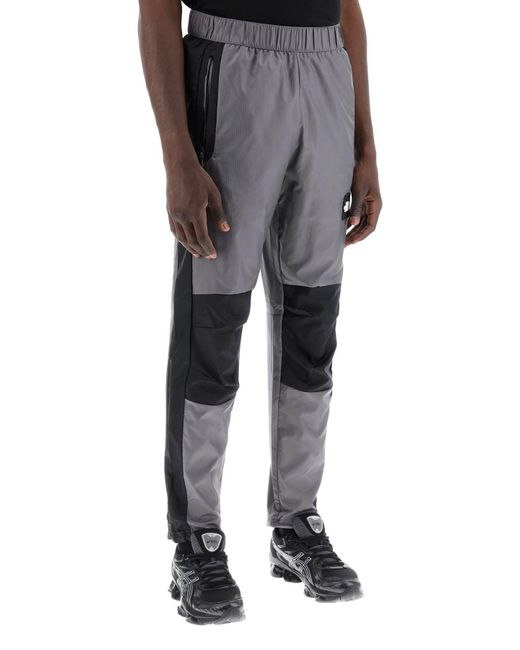 The North Face Gray Nylon Ripstop Wind Shell joggers for men