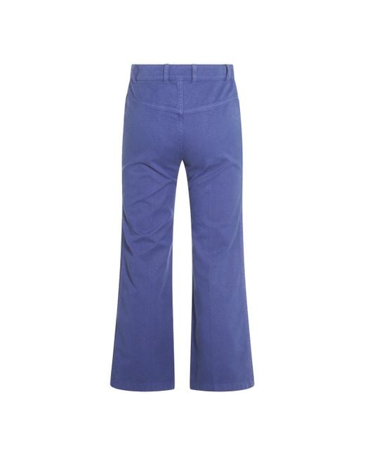 Trousers Deep-Donna di Chloé in Blue