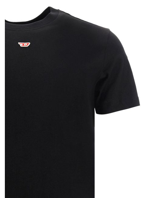 T-Shirt T-Diegor di DIESEL in Black da Uomo