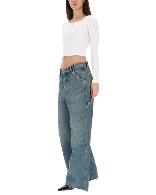 "1996 D-Sire" Jeans-Donna di DIESEL in Blue