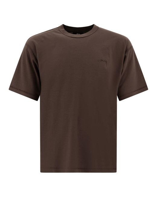 Lazy T-Shirts Marrone-Uomo di Stussy in Brown da Uomo