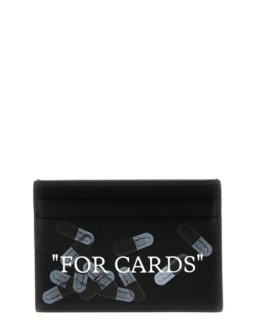 Off-White c/o Virgil Abloh Black Off- X-Ray Cardholder for men