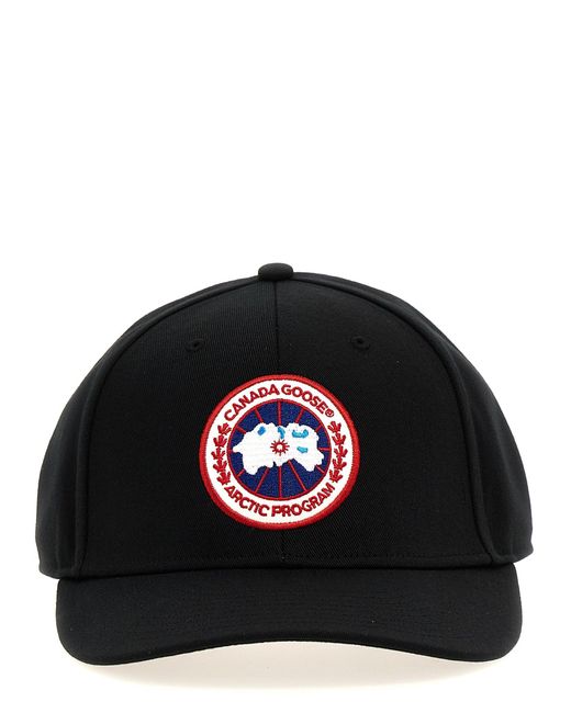 Canada Goose Black Cg Arctic Hats for men