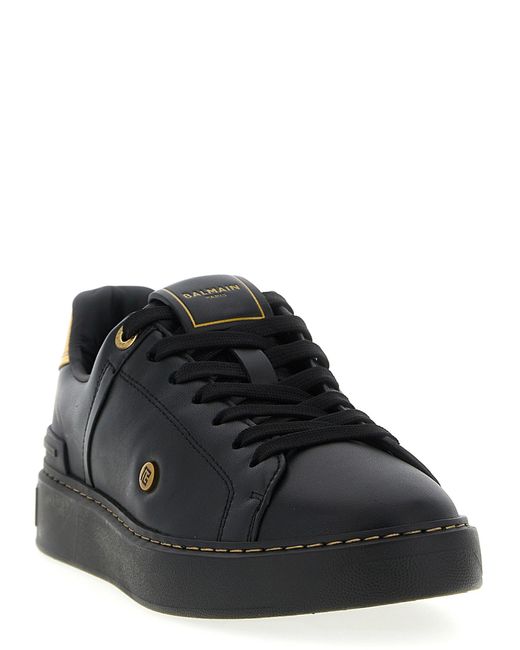 Balmain Black B-Court Sneakers