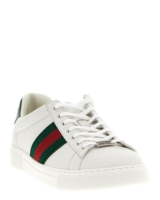 Sneakers Screener di Gucci in White