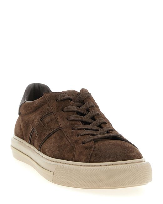 H691 Sneakers Marrone-Uomo di Hogan in Brown da Uomo