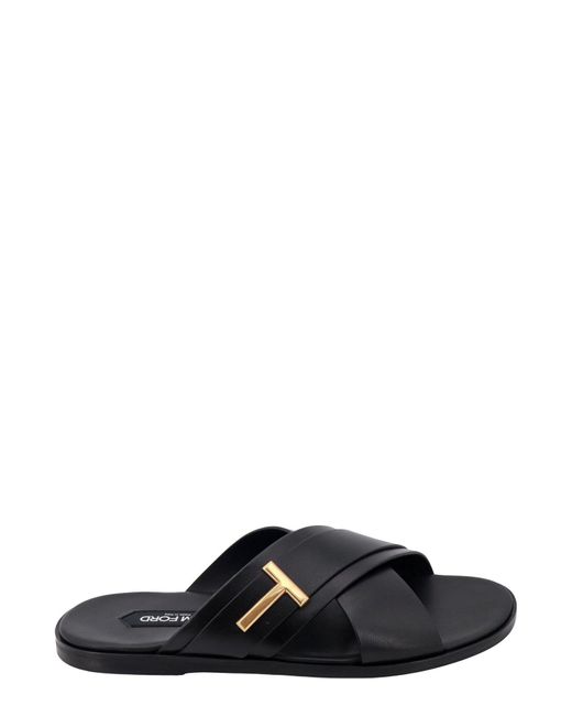 Tom Ford Black Sandals for men