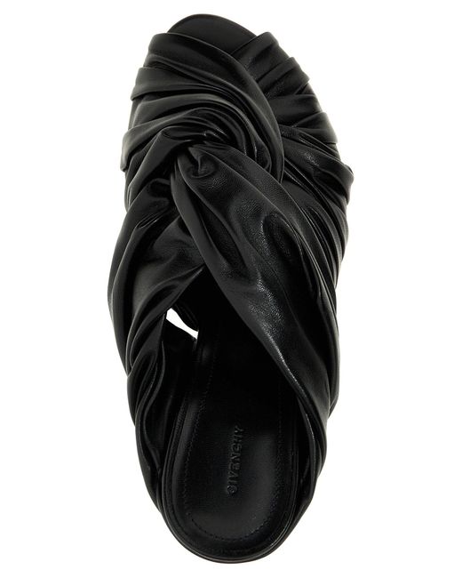 Twist Sandali Nero di Givenchy in Black