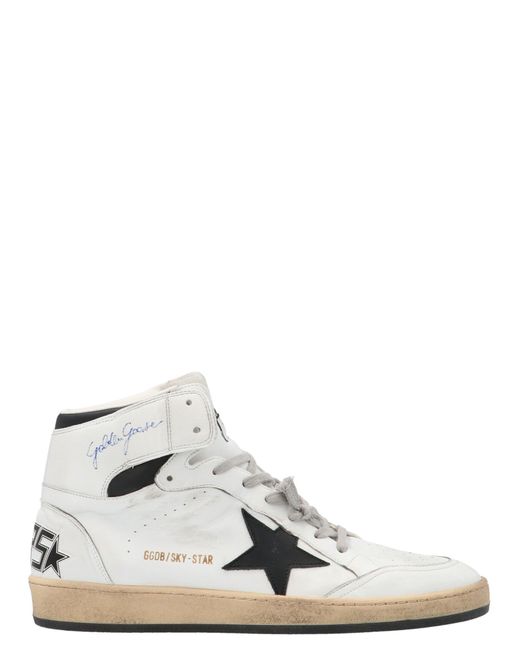 Sky Star Sneakers Bianco di Golden Goose Deluxe Brand in White da Uomo