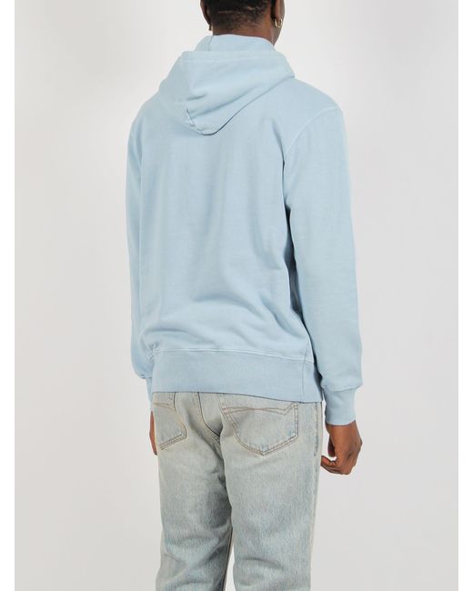 Cotton hooded sweatshirt di Autry in Blue da Uomo