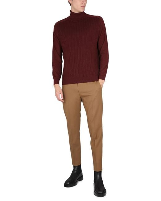 Boss Red Rib Knit Jersey for men