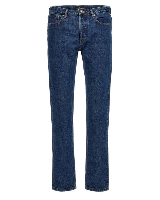 A.P.C. Blue Petit New Standard Jeans for men