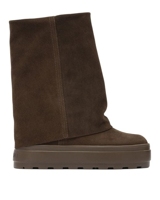 Casadei Brown Ankle Boots