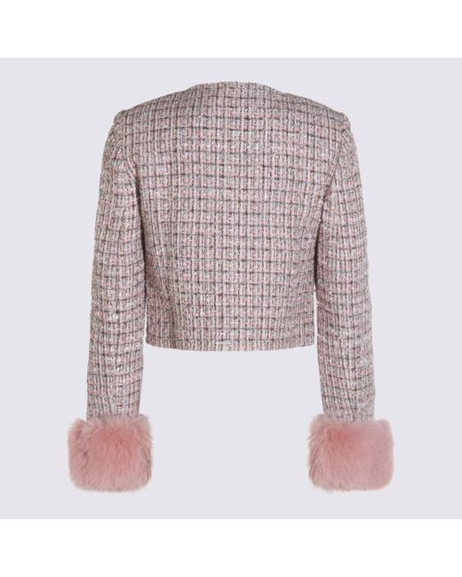 Jackets Light And Natural-Donna di Self-Portrait in Purple