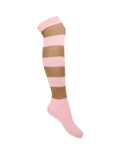 Marni Pink Stripe Socks