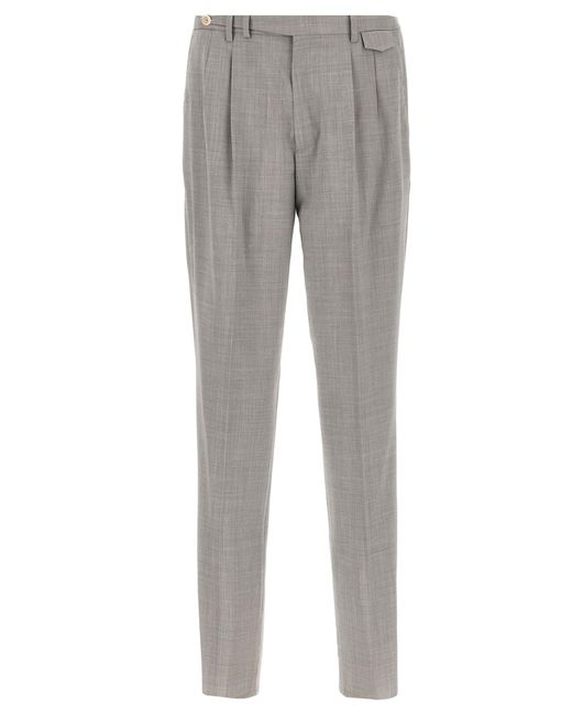 Brunello Cucinelli Gray Trousers Pences for men