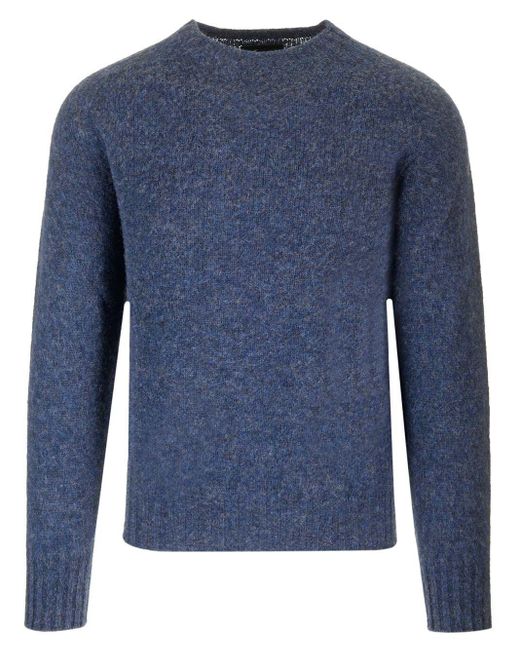Howlin' By Morrison Blue Birth Of The Cool Knitwear for men