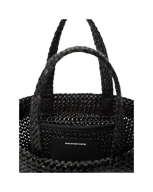 PUNCH SMALL TOTE di Alexander Wang in Black