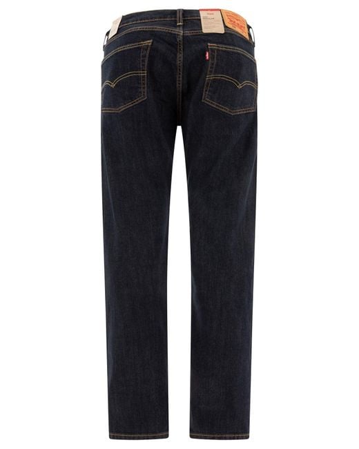 Levi's Blue Jeans "505 Regular Selvedge" for men