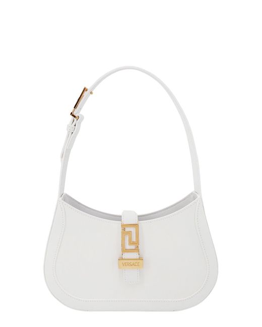 Versace White Shoulder Bag