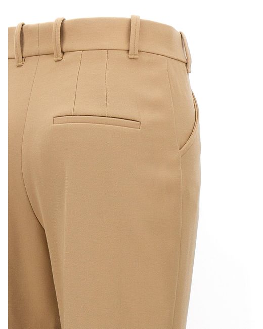 Chloé Natural Flared Trousers