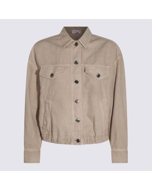 Brunello Cucinelli Natural Denim Jacket