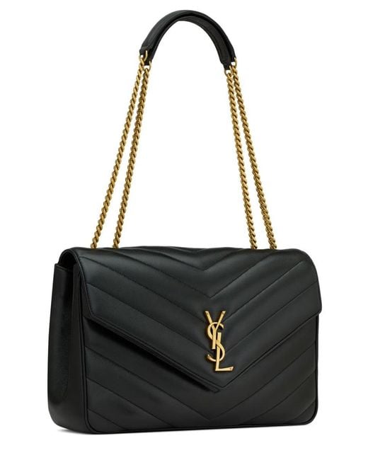 Bag "Loulou" Large-Donna di Saint Laurent in Black