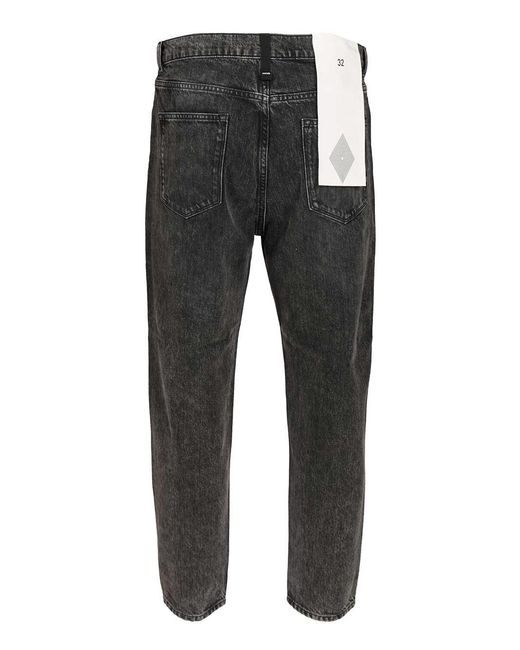 Jeremiah Jean Jeans Nero-Uomo di AMISH in Gray da Uomo