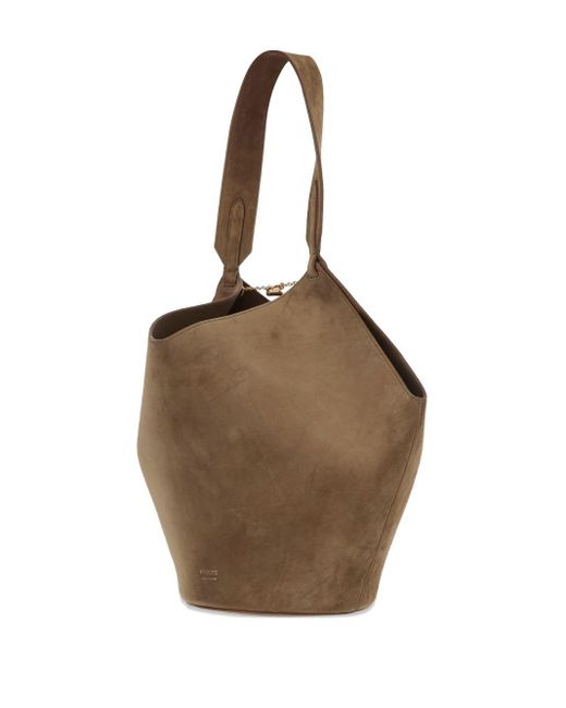 Khaite Brown Lotus Small Tote