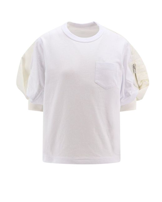 Sacai White T-shirt