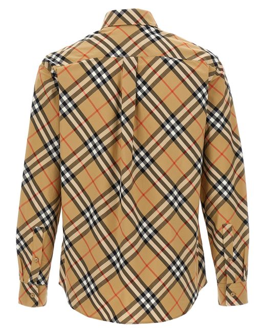 Burberry Natural Casual Shirts for men