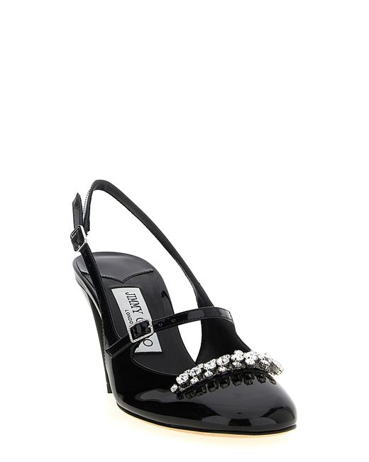 Jimmy Choo Black 'Belinda' Slingback