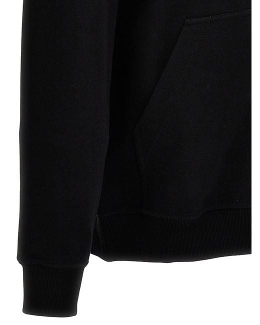 Brunello Cucinelli Black Zip Hoodie Sweatshirt for men