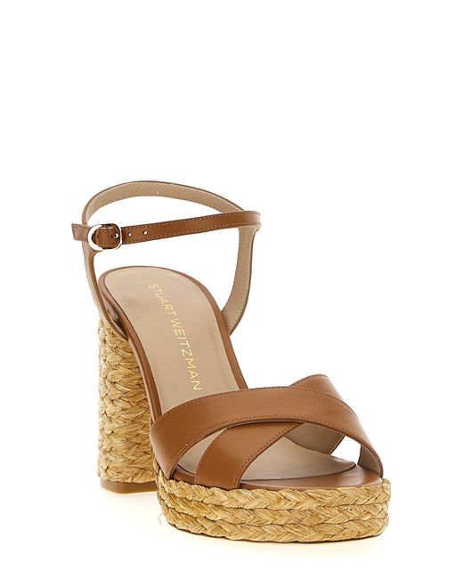 Stuart Weitzman Metallic Dayna Sandals
